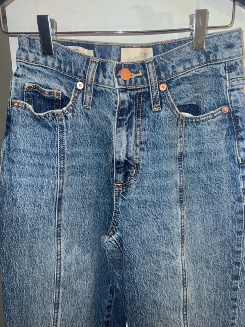 Women’s vintage Blue Straight-Leg Jeans